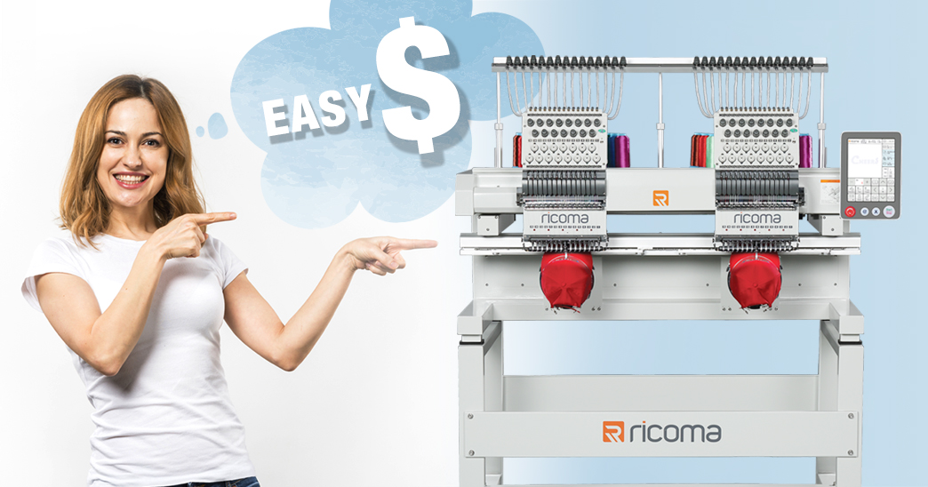 Why Ricoma Has The Best and Most Cost Effective Embroidery Machine On 